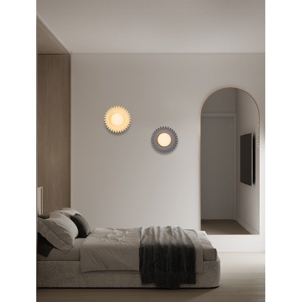 Plava zidna lampa keramička Petel – Nova Luce-image-1