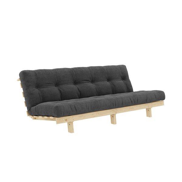 Crna/antracitno siva sofa od samta 200 cm Lean – Karup Design-image-3