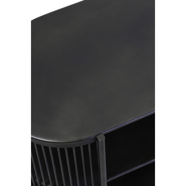 Crna metalna niska komoda 149x80 cm Yinthe - Light & Living-image-4