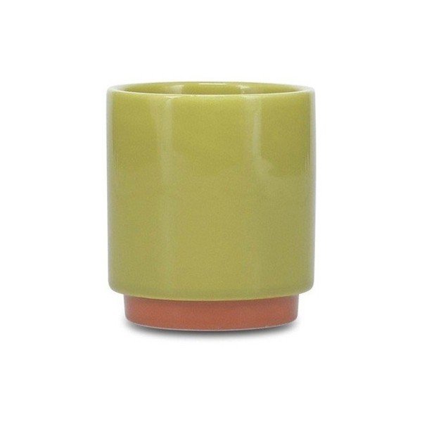 Zelena/narančasta šalica od kamenine 130 ml Duo – ONA
