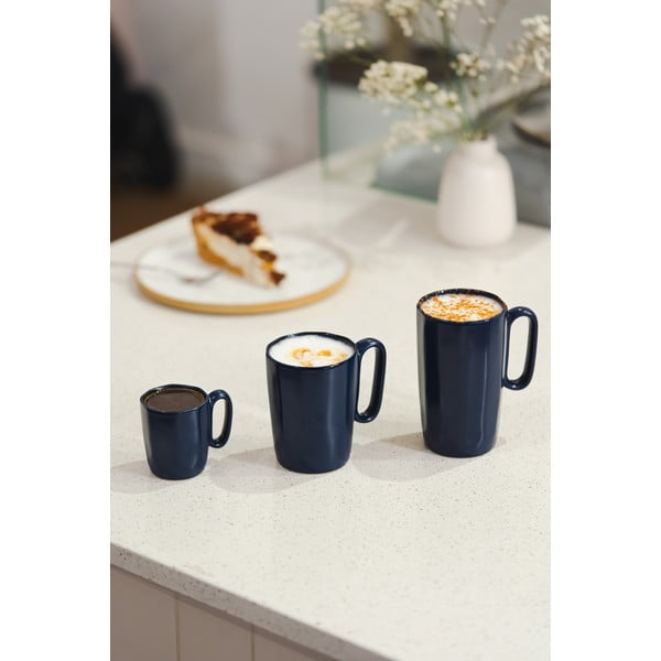 Plave šalice u setu 2 kom od kamenine 330 ml Fuori – Vialli Design-image-4