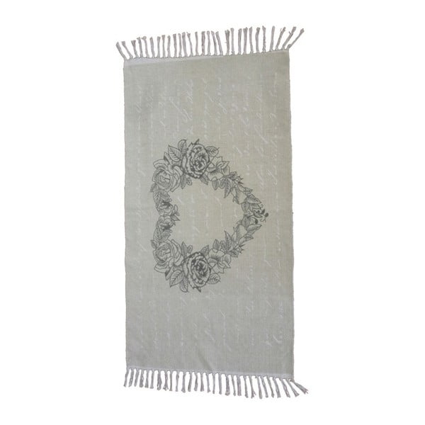 Ručno tkani pamučni tepih Webtappeti Shabby Rose, 60 x 110 cm