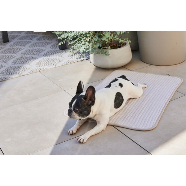 Siva pamučna deka za pse 90x120 cm Onda Pebble L – MiaCara-image-3