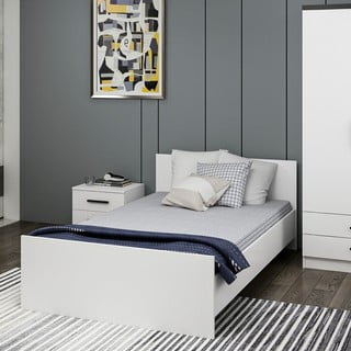 Bijeli krevet 120x200 cm Kale – Kalune Design