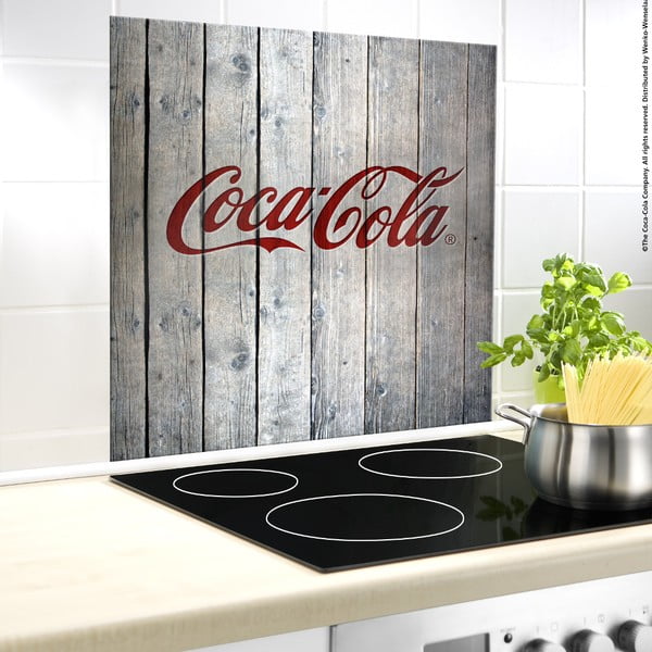 Staklena pregrada za peć Wenko Coca-Cola na drva, 70 x 60 cm