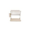 Bež metalni dvoetažan ocjeđivač za posuđe 37x33 cm – Brabantia