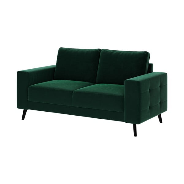 Tamnozelena baršunasta sofa Ghado Fynn, 168 cm-image-2