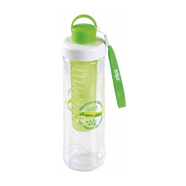 Zelena boca za vodu sa Snips Infuser cjediljkom, 750 ml
