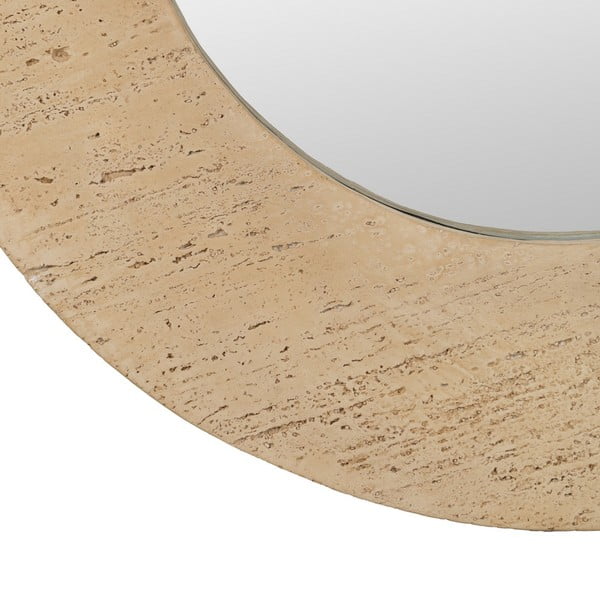 Zidno ogledalo s okvirom od kamena 80x80 cm Piedra – Ixia-image-2