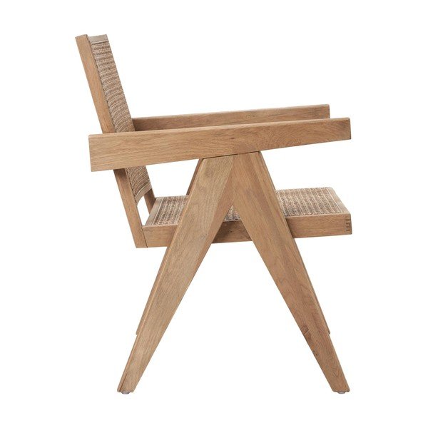 Stolica s pletenom tkaninom Sissi - Westwing Collection-image-3