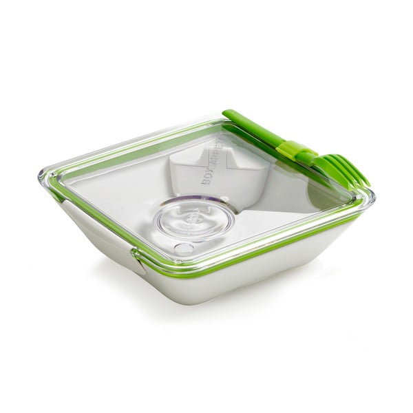 Bijelo-zelena kutija za užinu Black + Blum Apetit 880 ml-image-1