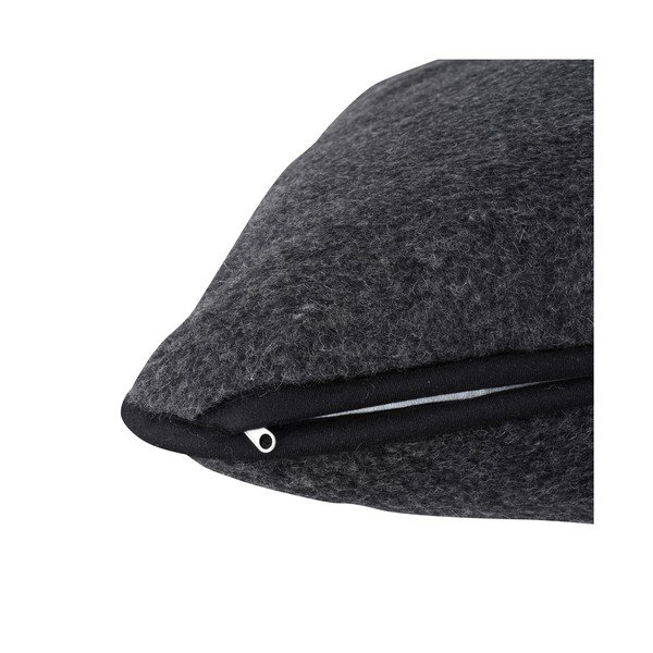 Černý polštář z merino vlny Native Natural, 40 x 70 cm-image-1