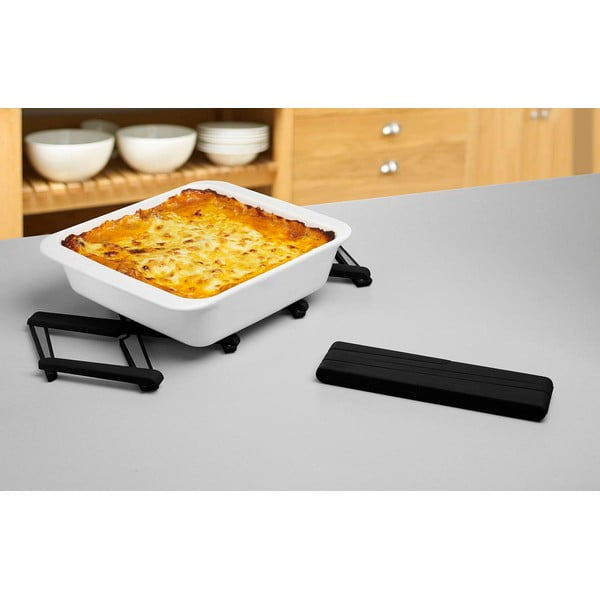 Crni sklopivi podmetač za lonac Joseph Joseph Stretch-image-3