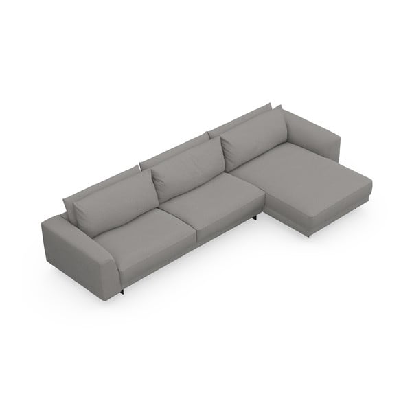 Svijetlo siva kutna garnitura (promjenjiva) Samba – Furninova -image-3