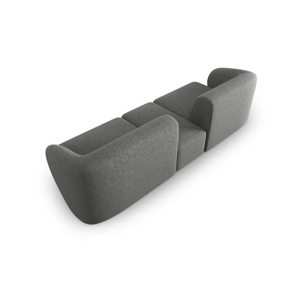 Siva sofa od šenila 246 cm Paolo – Milo Casa-image-3
