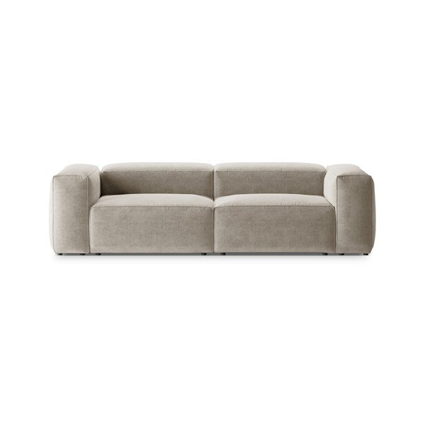 Bež sofa 264 cm Bergamo – Cosmopolitan Design