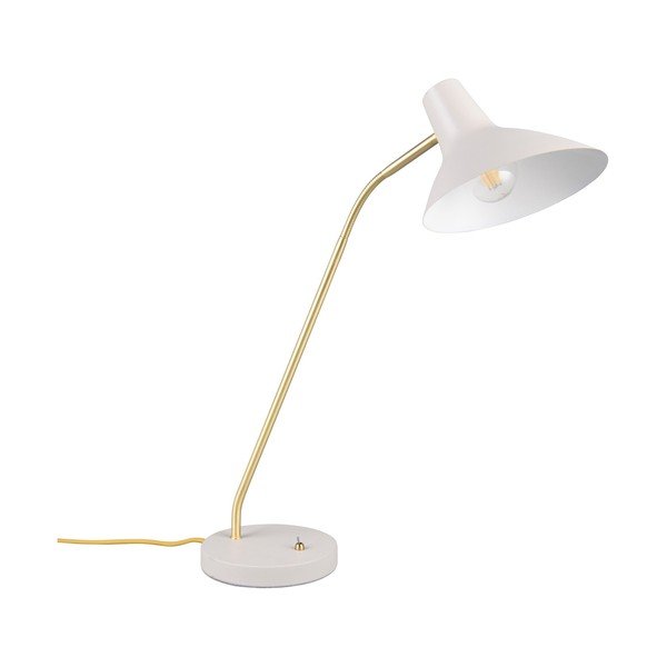 Stolna lampa sa savitljivom konstrukcijom u zlatnoj boji/boje slonovače (visina 54 cm) Traveller – Trio