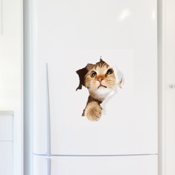 Naljepnica Ambiance Cat in Hole