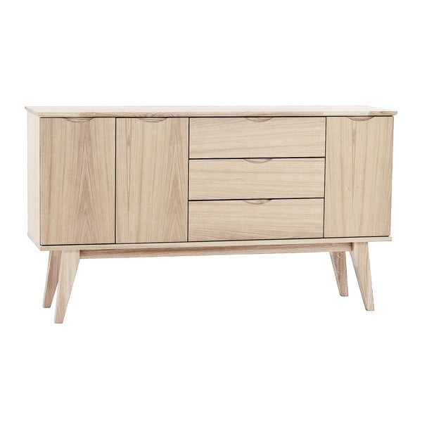 Svijetla komoda u dekoru hrasta Rowico Alicorn-image-1