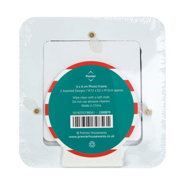 Crveni/tirkizni drveni okviri u setu 2 kom 12x12 cm Pirate – Premier Housewares-image-2