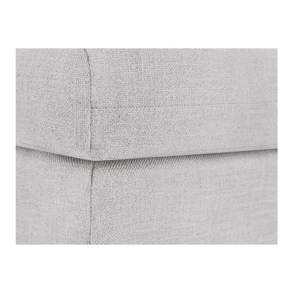 Svijetlo siva taburea Mazzini Sofas Iris-image-4