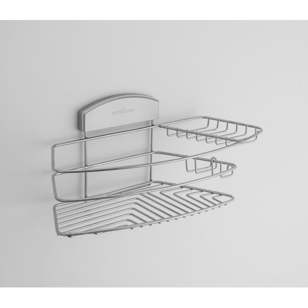 Zidni držač za gelove za tuširanje bez potrebe za bušenjem Compactor Gel, 35 x 16 cm-image-2