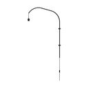 Crni metalni stalak svjetiljke 123 cm Willow – UMAGE