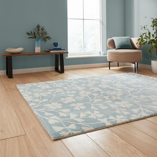 Plavi tepih 160x230 cm Grace Floral – Catherine Lansfield