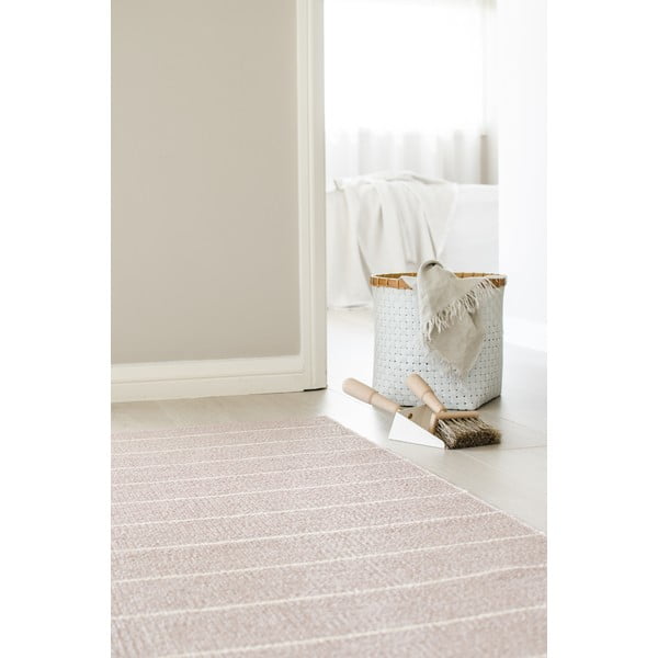 Svijetlo ružičasta unutarnja i vanjska staza 70x270 cm Carl Pale Rose – Pappelina-image-3