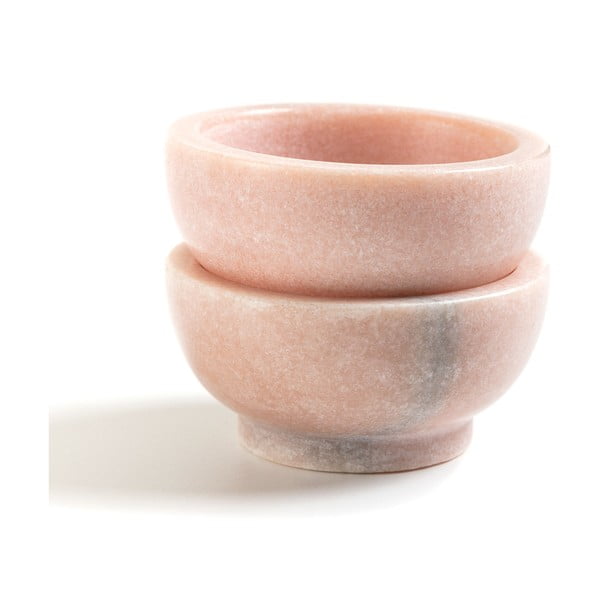 Set od 2 ružičaste zdjele Kave Home Callhan-image-1