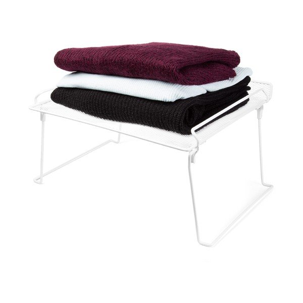 Bijela sklopiva polica za ormar Compactor Stackable Rack-image-2