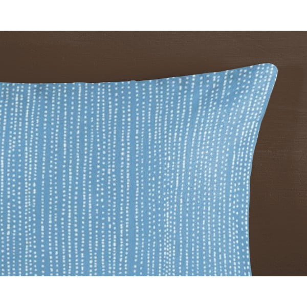 Plava flanelska posteljina za krevet za jednu osobu 140x200 cm Lumi – HIP-image-3