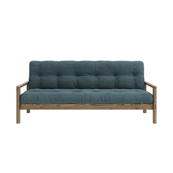 Plava sklopiva sofa 205 cm Knob – Karup Design