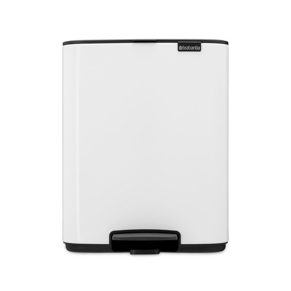 Bijela željezna kanta za smeće s pedalom 12 l Bo – Brabantia-image-4