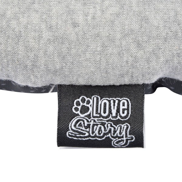Sivi krevet za pse 40x55 cm – Love Story-image-3