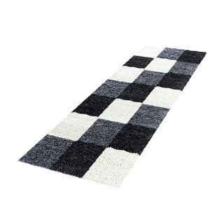 Crno-bijela staza 80x250 cm Life – Ayyildiz Carpets
