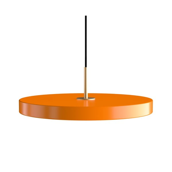 Narančasta LED viseća svjetiljka s metalnim sjenilom ø 43 cm Asteria Medium – UMAGE