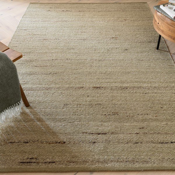 Kaki zeleni obostrani/ručno rađen tepih od mješavine vune 120x170 cm Birkdale Pistachio – Asiatic Carpets-image-1