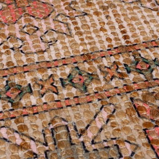 Ružičasti/boje terakote ručno rađen tepih od mješavine jute 160x230 cm Lana Jute – Flair Rugs