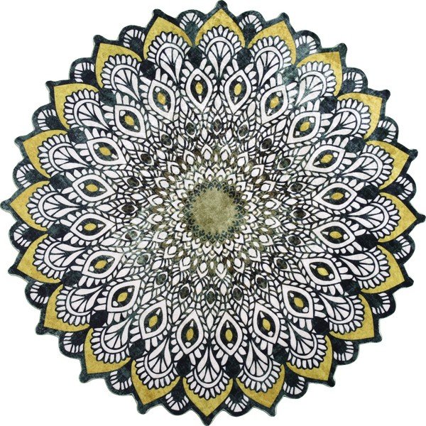 Tepih Vitaus Larudo, ⌀ 100 cm-image-1