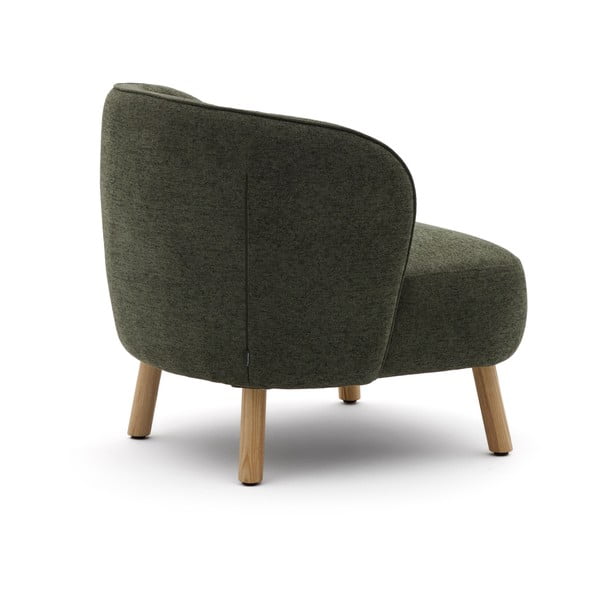 Zelena fotelja od šenila Ulit – Kave Home-image-4