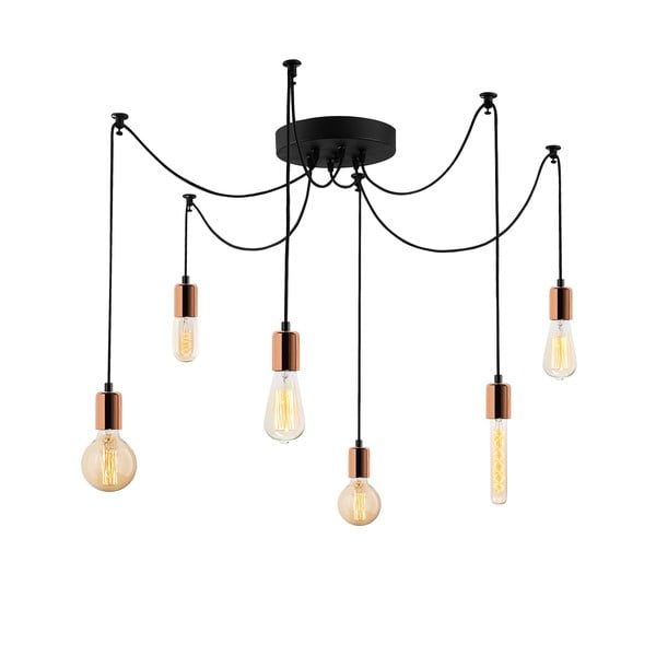 Viseća svjetiljka u bakrenoj boji Kabluni – Opviq lights-image-2