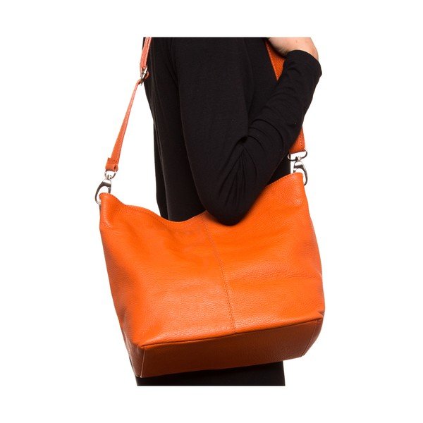 Narančasta kožna torbica Luise Vannini Gilliana-image-2