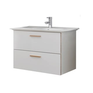 Bijeli viseći kupaonski ormarić 71x51 cm Set 931 - Pelipal