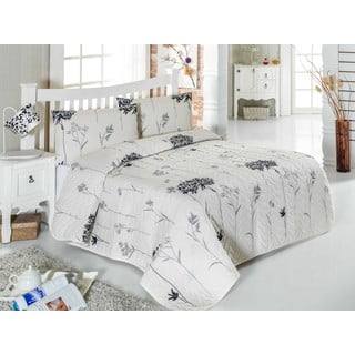 Prekrivač za bračni krevet s jastučnicama Efile, 200 x 220 cm