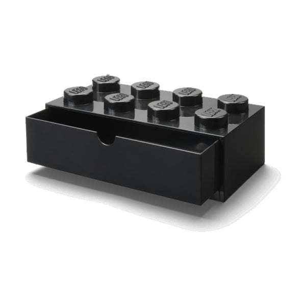 Crna kutija s ladicom LEGO® Brick, 31,6 x 11,3 cm-image-2