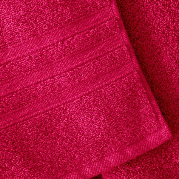 Tamno ružičasti pamučni set ručnika 6 kom od frotira Zero Twist – Catherine Lansfield-image-3