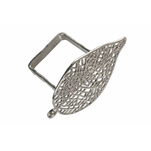 Set od 4 metalna prstena za salvete u srebrnoj boji Villa d'Este Argento-image-1