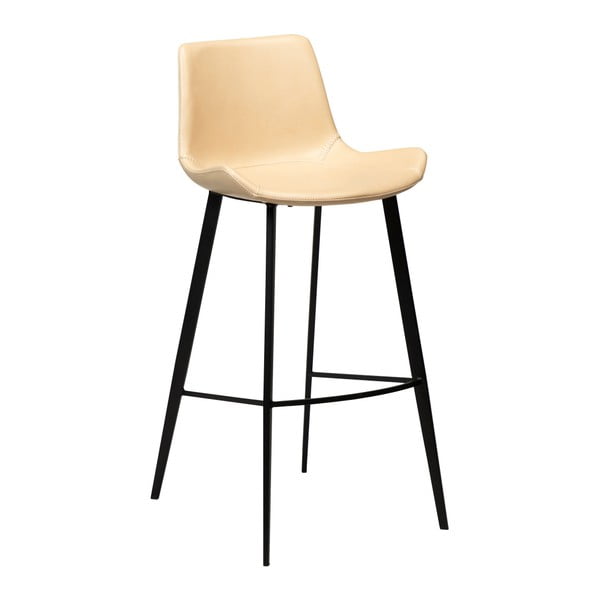 Svijetlosmeđa barska stolica od eko kože DAN-FORM Denmark Hype, visina 102 cm
