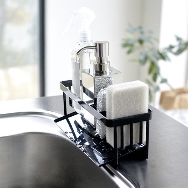 Crni metalni držač za deterdžente Tower – YAMAZAKI-image-1